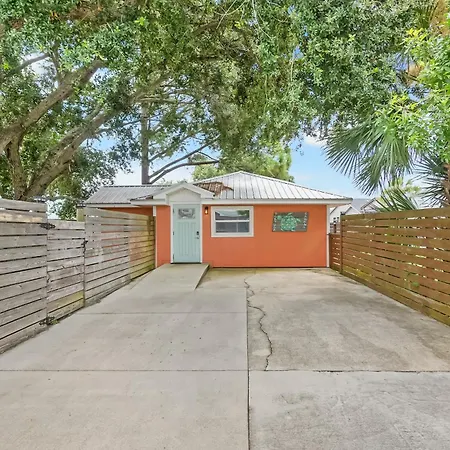 Coral Cottage, Stylish Studio Suite On Canal, Walkable To Beach, Private Parking St. Augustine Exterior photo